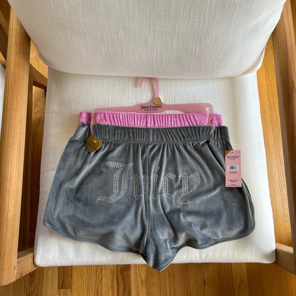 Juicy Couture Gray Women's Shorts